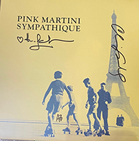 Signed Pink Martini  Albums and Vinyls Signed Vinyl - Pink Martini Sympathique 